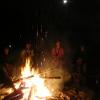 Full Moon Bonfire. Fairfield, IA.