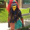 Zawuli mask. Master Dancer Diadie Bathily performs in Iowa.