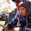 Des Moines Marathon 2012. Young Drummer Theo!