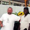 Eric Hedberg with Madou Dembele. Arts a la Carte. Iowa City, IA.