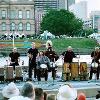 Madou Dembele and Super Yankadi at Des Moines Arts Festival. 2003. Simon Estes Amphitheater.