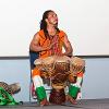 Caph Guei solo at Drake University. Des Moines, IA.