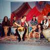 Beverly Botsford, Fonziba Koster, Candace Freeland, and Fairfield-area drummers. 1996-ish.
