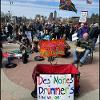 Des Moines Drummers at No Kings 3. Des Moines, March 28, 2026.