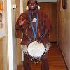 Madou Dembele. Pre-show photo by Radim Schreiber.