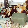 Playing Jansa on our backs! Madou Dembele and Super Yankadi. Des Moines Arts Festival. 2003.