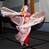 Belly dancer at Drake University.