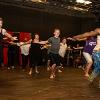 Diadie Bathily and Caph Guie at Drake University Dance Class. March 28, 2014.
