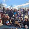 Des Moines Drummers at No Kings 3. Des Moines, March 28, 2026.