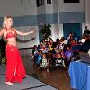 Belly dancer at Drake University.