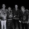 Foliba (Will, Kulu, Dave, Bob) at the Harvest Festival. Fairfield. 2024.