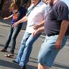 Dancing to the Tubabu beat.